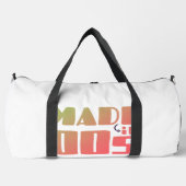 Made in 00s - Nostalgische Vibes Duffle Bag (Vorderseite)