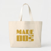 Made in 00s - Nostalgische Vibes Jumbo Stoffbeutel (Vorne)