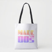 Made in 00s - Nostalgische Vibes Tasche (Vorderseite)