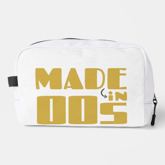 Made in 00s - Nostalgische Vibes Waschbeutel (Vorderseite)