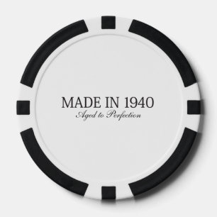 Made in 1940 pokerchips