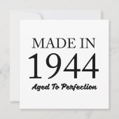 Made in 1944 karte (Vorderseite)