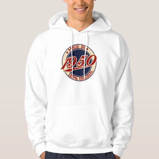 Made in 1950 hoodie (Vorderseite)