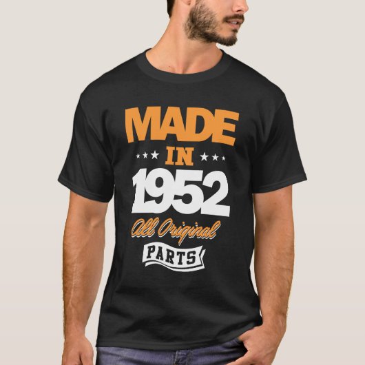Made in 1952 T-Shirt (Vorderseite)