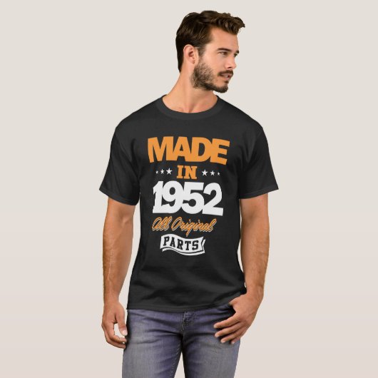 Made in 1952 T-Shirt (Vorne ganz)