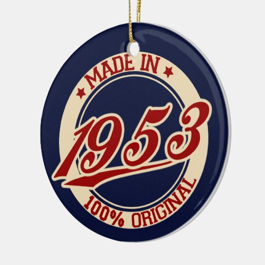 Made in 1953 keramikornament (Links)
