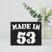 Made in 1953 postkarte (Stehend Vorderseite)