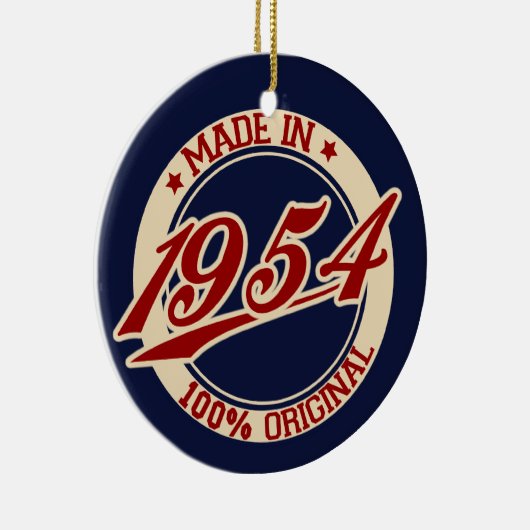 Made in 1954 keramikornament (Rechts)