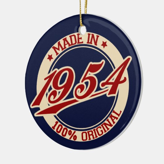 Made in 1954 keramikornament (Links)