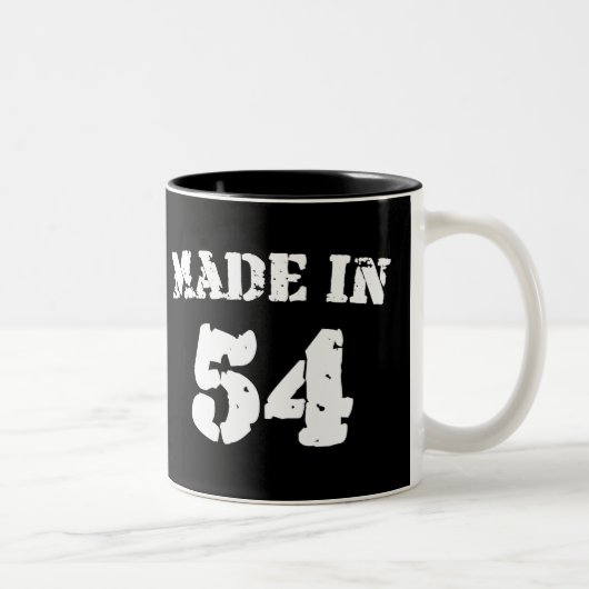 Made in 1954 zweifarbige tasse (Rechts)