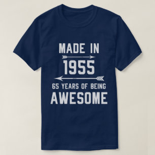 Made in 1955 65 Years of Phantastisch Gift Men Wom T-Shirt