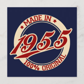 Made In 1955 Karte