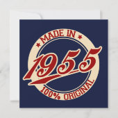 Made In 1955 Karte (Vorderseite)