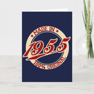 Made In 1955 Karte