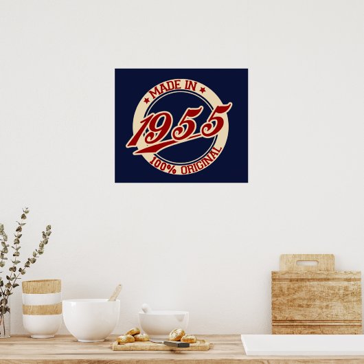 Made In 1955 Poster (Küche)