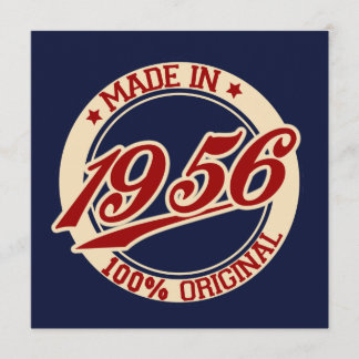 Made in 1956 karte