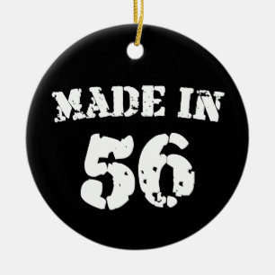 Made in 1956 keramik ornament