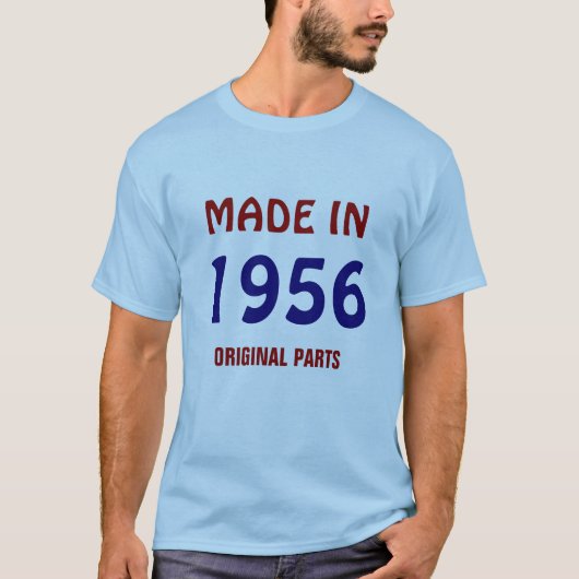 Made in 1956 T-Shirt (Vorderseite)