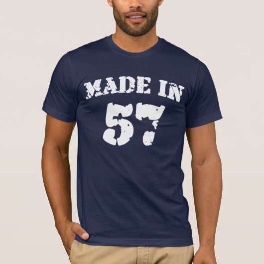 Made in 1957 Shirt (Vorderseite)