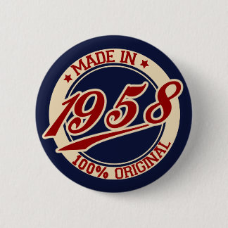 Made in 1958 button