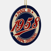 Made in 1958 keramik ornament (Rechts)