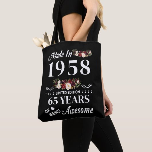 Made in 1958 Limited Edition 65 Jahre des Seins Tasche (Von Nahem)