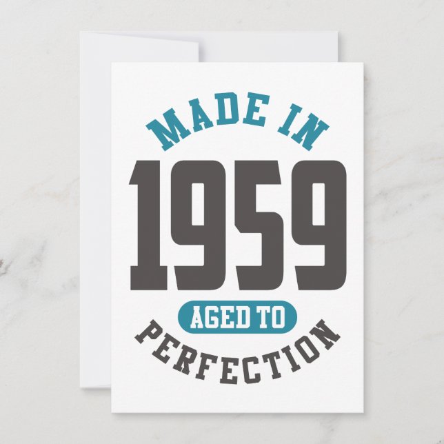 Made in 1959 (Vorderseite)