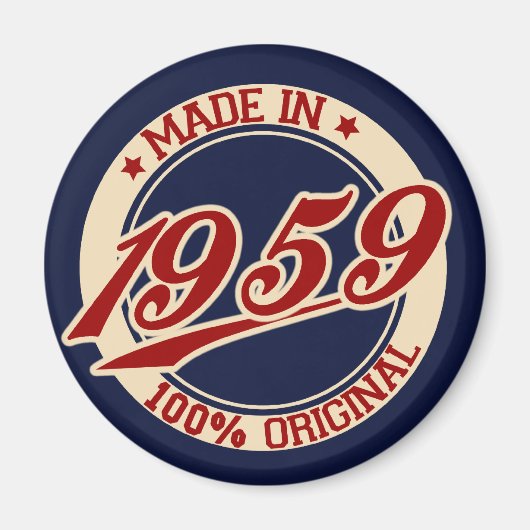 Made in 1959 magnet (Vorne)