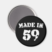 Made in 1959 magnet (Vorderseite/Rückseite)