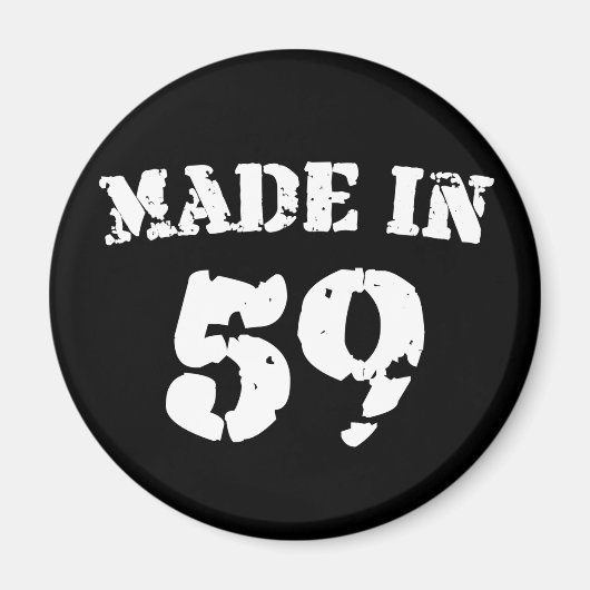 Made in 1959 magnet (Vorne)
