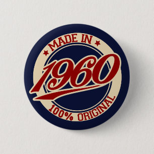 Made in 1960 button
