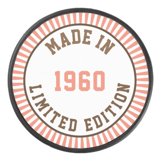 Made in 1960 eishockey puck (Vorderseite)