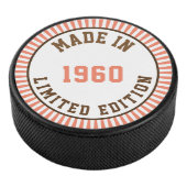 Made in 1960 eishockey puck (3/4)