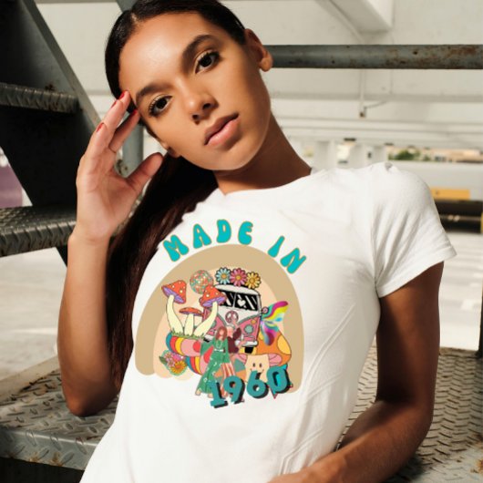 Made in 1960 Geburtstag Meilenstein T-Shirt