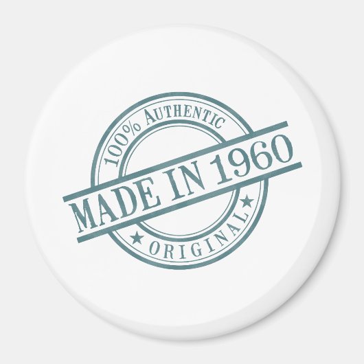 Made in 1960 magnet (Vorne)