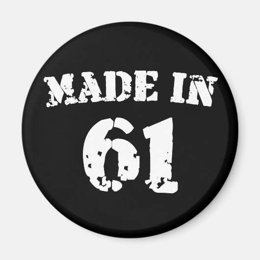 Made in 1961 magnet (Vorne)