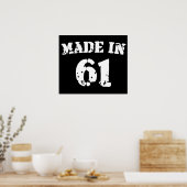 Made in 1961 poster (Küche)