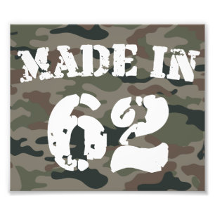 Made in 1962 fotodruck