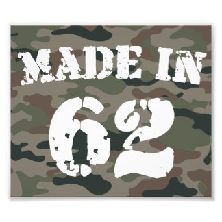 Made in 1962 fotodruck