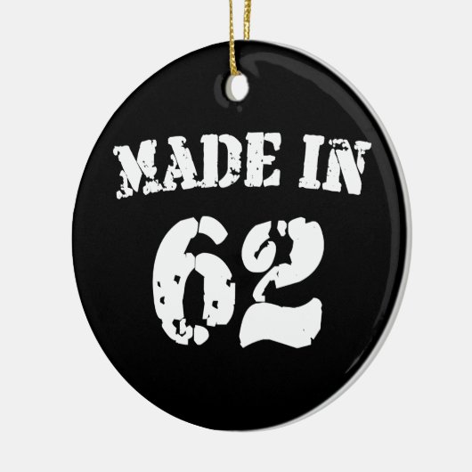 Made in 1962 keramik ornament (Links)