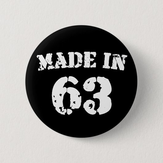 Made in 1963 button (Vorderseite)