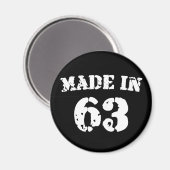 Made in 1963 magnet (Vorderseite/Rückseite)
