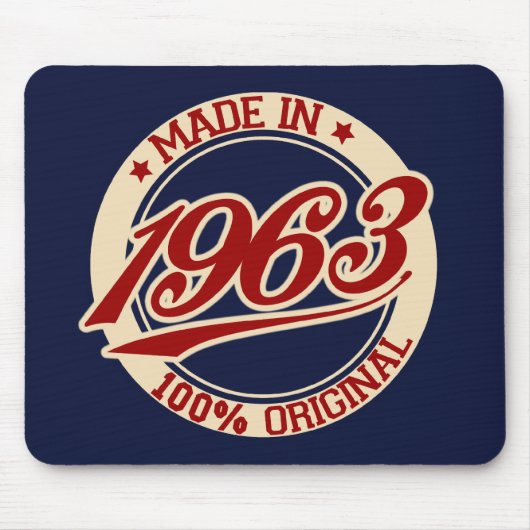 Made in 1963 mousepad (Vorne)