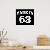 Made in 1963 poster (Küche)