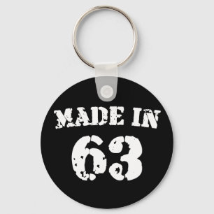 Made in 1963 schlüsselanhänger