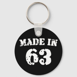 Made in 1963 schlüsselanhänger