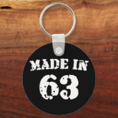 Made in 1963 schlüsselanhänger (Vorderseite)
