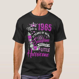 Made in 1965 57 Year Old Womens Sunshine 57. Birt T-Shirt