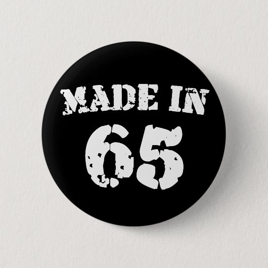 Made in 1965 button (Vorderseite)