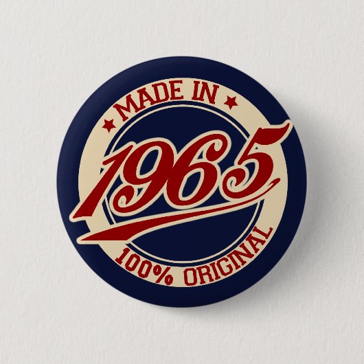 Made in 1965 button (Vorderseite)